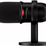 HyperX SoloCast - USB gaming condensatormicrofoon voor PC, PS4 en Mac, Push-to-Mute, Cardioid polair patroon, Gaming, Streamen, Podcasts, Twitch, YouTube, Discord