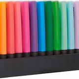 STABILO BOSS ORIGINAL - Surligneur - Set de bureau x 15 Surligneur fluo et pastel assortis