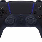 Sony, Manette PlayStation 5 officielle DualSense, Sans fil, Batterie rechargeable, Bluetooth, Compatible avec PS5 et PC, Couleur : Midnight Black