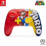 Manette sans fil Nano PowerA améliorée pour Nintendo Switch - Mario Victory, Nintendo Switch Lite, manette de jeu, manette Bluetooth, rechargeable, sous licence officielle