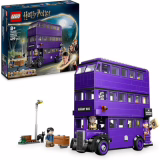 LEGO Harry Potter L'Aventure du Magicobus – Jouets du Monde Magique avec 5 figurines et accessoires, dont des baguettes – Cadeau Prisonnier d'Azkaban pour filles et garçons à partir de 8 ans – 76446