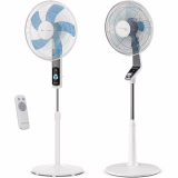 Rowenta Turbo Silence, Ventilateur sur pied, Silencieux, Puissant, Design durable, Écoénergétique, Timer - 12h VU5650F0 et VU5640F2