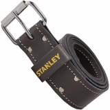 Ceinture à outils en cuir Stanley pour étuis et pochettes à outils, avec boucle à rouleau réglable, STST1-80119