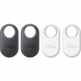 Samsung Galaxy SmartTag2 Bluetooth Tracker (4-Pack) with Lost Mode, Compact Design, Long Battery Life, IP67 Resistance, Black and White 2023