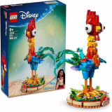 LEGO Disney Heihei – Moana 2 Buildable Heihei – Animal Figure Building Kit with Rotating Head, Movable Wings, and Tail Feathers, Plus Display Stand – Gift for Girls Ages 9 and Up – 43272