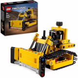 LEGO Technic Heavy Bulldozer Construction Kit for Kids, Small Role-Play Vehicle, Gift for Boys and Girls Ages 7 and Up 42163