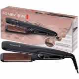 Remington Ceramic Crimping Waffle Iron (curly waffles, volume, wide plates, antistatic coating) S3580