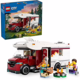 LEGO City Adventure Camper Van Jouet pour 6 ans et plus avec 3 figurines et accessoires de jeu de rôle, kit de construction pour enfants, cadeau de vacances pour garçons et filles 60454