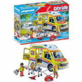 Playmobil - 71202 City Life Ambulance met geluid en licht