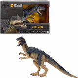 Gearticuleerde allosaurusfiguur Mattel Jurassic World Hammond Collection, hoogwaardig cinematografisch ontwerp, glazen ogen en staart van draad, 19 bewegingspunten, JCG13