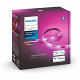 Philips Hue White & Color Ambiance, LED-strip voor binnen, V4, basis, uitbreidbaar, compatibel met Bluetooth, werkt met Alexa, Google Assistant en Apple Homekit