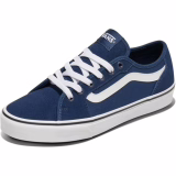 Vans Homme Baskets En Toile Suède Ward, Black/White