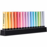 STABILO Markeerstift pastel BOSS ORIGINAL Pastel - Kantoor set van 15 Pastelkleurige markeerstiften