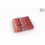 Maybelline New-York vloeibare lippenstift set - Glanzend vinyl effect - Lange draagtijd - SuperStay Vinyl Ink Nude Shock - Set van 4 tinten