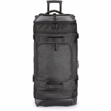 Amazon Basics Sac de Voyage à Roulettes 87 l, Léger et Durable en Tissu Indéchirable, Grande Capacité avec Manche Télescopique, Idéal pour les Voyages, le Travail et les Loisirs, Noir