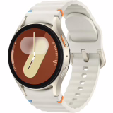 Montre connectée Samsung Galaxy Watch7 IA, analyse du sommeil, double contrôle par pincement, batterie longue durée, GPS, Bluetooth, lunette tactile en aluminium crème de 40 mm [Version italienne]