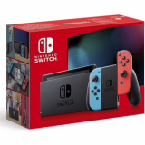 Nintendo Console Switch avec Joy-Con bleu néon et rouge néon