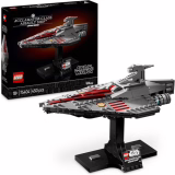LEGO Star Wars 75404 Vaisseau d'assaut de classe Acclamator de L'Attaque des Clones - Vaisseau spatial à collectionner, construire et exposer - Ensemble de construction fantastique - Cadeau pour les fans adultes et adolescents