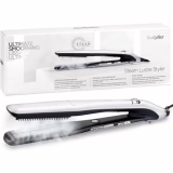 BaByliss ST595E Steam Lustre Styler, lisseur vapeur pour un lissage intense, des cheveux doux et brillants, 5 niveaux de température [170-230°C], 2 réglages vapeur (pour cheveux fins, abîmés ou épais)