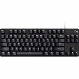 Logitech G413 TKL SE Gaming Mechanical Keyboard - Backlit with Tactile Mechanical Switches, Anti-Ghosting, Compatible with Windows, macOS, French AZERTY - Black