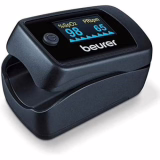 Beurer PO 45 Pulse Oximeter, measurement of oxygen saturation (SpO₂), heart rate (pulse) and perfusion index (PI), color screen