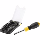 Stanley Screwdriver Set, Tool Set, Multi-bit Screwdriver Set, 34 Pieces, 7.5 x 5 x 23 cm - STHT0-70885