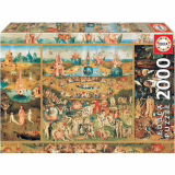 Educa - Puzzle de 2000 pièces pour Adultes | Le Jardin des Délices. (18505)