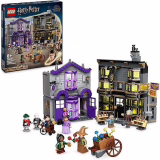 Lego Harry Potter Tuniques Ollivanders et Madame Guipure avec baguettes magiques, Boutique du Chemin de Traverse, Cadeau pour filles et garçons de 8 ans et plus, Décoration de chambre et étagère 76439