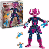 LEGO Marvel Les Quatre Fantastiques contre Galactus - Figurine à construire, jouet de construction de super-héros avec figurines de la Chose, de la Femme Invisible et de la Torche Humaine, cadeau pour enfants 76316