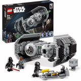 LEGO Star Wars 75347 Tie Bomber - Maquette de chasseur stellaire à construire - Droïde Gonk et figurine de Dark Vador avec sabre laser - Cadeau pour les enfants de 9 ans et plus