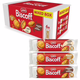 Assortiment de biscuits sandwich Lotus Biscoff | 3 saveurs | 2 paquets par saveur | 15 biscuits sandwich par sachet | Ingrédients d'origine naturelle | Sans colorants | 6 x 150 g | 900 g