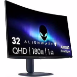 Alienware 32 Écran PC Gaming - AW3225DM, QHD (2560x1440), 1500R Incurvé, 180Hz, VA, 1ms, AMD FreeSync, VESA AdaptiveSync, 95% DCI-P3, HDR400, DisplayPort, 2 HDMI, 3 USB, Garantie 3 Ans