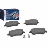 Bosch BP936 - Plaquettes de Frein Avant pour Voiture - Qualité Bosch - Réduction du Bruit et de la Poussière - Certifié ECE-R90 - Sans Cuivre - Jeu de 4 Plaquettes - Avec Accessoires