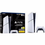 PlayStation 5 Digital Edition, PS5 with 1 Wireless DualSense Controller, Color: White