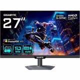 GIGABYTE M27UP 27-inch Gaming Monitor 4K UHD - Dual Mode (4K 160Hz or FHD 320Hz), 3840 x 2160, 1ms, 350 CD/m², FreeSync Premium, DisplayHDR400, HDMI 2.1, DisplayPort 1.4
