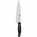 ZWILLING Chef's Knife, Blade: 20 cm, Stainless Steel, Black Handle, Twin Pollux Series