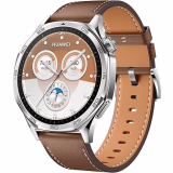 HUAWEI Watch GT 5 46mm Smartwatch, Gestroomlijnd Design, Nieuwe Hardloop- en Fietservaring, Gezondheidsmonitoring, Tot 14 Dagen Accuduur, Bruin, Exclusief bij Amazon