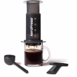AeroPress Coffee Maker – 3-in-1 Brewing Method Combining French Press, Espresso, and Strong Coffee Without Sediment or Bitterness (Original Gray, Standard)