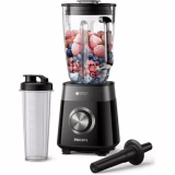 Philips 5000 Series Blender - 1200 W Motor. ProBlend Plus Technology. Integrated Mixing Bowl. Dishwasher Safe Parts. 2 Liter Capacity. Black (HR3031/00)