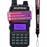 Talkie-walkie Baofeng RT15UV 5W 1800mAh, USB-C-poort + draagkoord. UV-5R Nieuwe generatie.