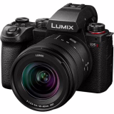 Panasonic Lumix S5M2 | Hybride Full-Frame Camera + Lumix S 20-60mm F3.5-5.6 Lens (24MP, Fasedetectie AF, Dubbele Stabilisatie, Onbeperkte 6K 10bit Video, 30 fps Burst, Weerbestendig) – Franse Versie