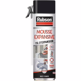 Rubson Mousse Expansive Multi-usages, Mousse Polyuréthane Pour Isolation, Calage Et Rebouchage, Ultra Blanche, 15 Litres D'expansion