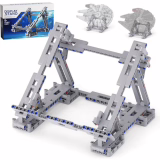 Support d'affichage pour 75389 Faucon Millenium et 75105 - Kit de montage pour collectionneurs - Cadeau créatif pour les fans, les adultes et les enfants (216 pièces)