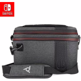 Pdp Gaming Pull-N-Go Travel Case | Elite Edition | 2-In-1 avec Removable Compartments: Gris - Nintendo Switch