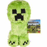 Minecraft Peluche Creeper de 20 cm à collectionner, inspirée du personnage dans 'Minecraft : Le Film', JFP58