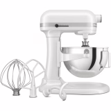 KitchenAid HEAVY DUTY - ROBOT PÂTISSIER À BOL RELEVABLE 5,2 L - BLANC 5KSM55SXXEWH