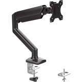GRIFEMA GB2003-1, PC Monitor Arm for 13-32 Inch Screens, VESA 75x75-100x100 MM PC Monitor Arm, 360° Rotation, Height Adjustable, Maximum Load of 9 KG, Black