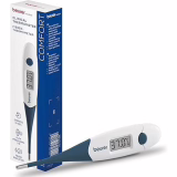 Beurer FT 17 Digital Clinical Thermometer, thermometer with flexible measuring tip for oral, rectal, and axillary measurement, measures in 10 s, fever indicator, for babies, children, and adults