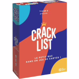 CRACK LIST - Spel van de Categorieën - Kaartspel - Sfeerspel - met vrienden en familie - 10 jaar en ouder - 2 tot 8 spelers - Franse versie - Yaqua Studio, YAQ001CR, Blauw