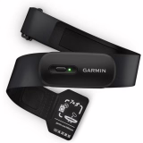 Garmin HRM 200 - Herzfrequenz-Brustgurt zur Messung präziser Herzfrequenz- und HFV-Daten, Batterielaufzeit Von BIS zu 1 Jahr, waschmaschinenfester Gurt, größenverstellbar, Größe M-XL